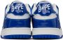 BAPE Blue & White SK8 STA #5 Sneakers - Thumbnail 2