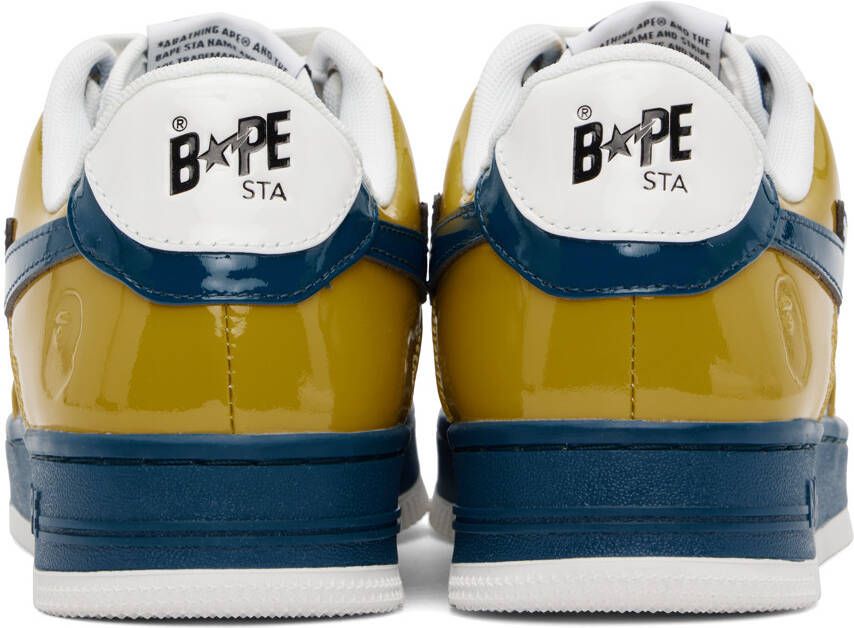 BAPE Blue & Yellow Sta #2 Sneakers