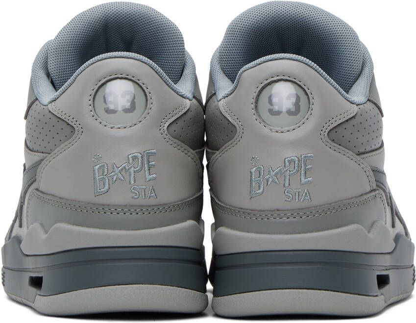 BAPE Gray SK8 STA #1 M1 Sneakers