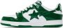 BAPE Green & White SK8 STA #5 Sneakers - Thumbnail 3