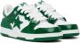 BAPE Green & White SK8 STA #5 Sneakers - Thumbnail 4