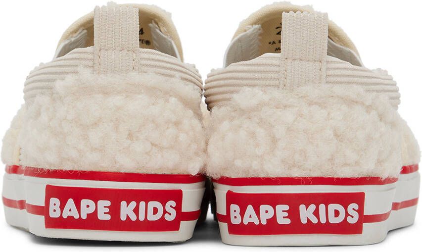 BAPE Kids Off-White Milo Boa Sneakers