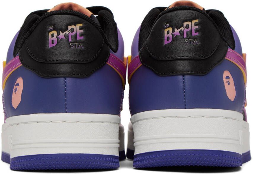 BAPE Purple & Black STA #7 M2 Sneakers