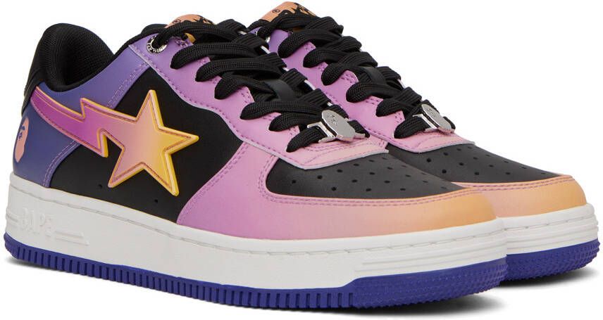 BAPE Purple & Black STA #7 M2 Sneakers