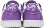 BAPE Purple SK8 STA #1 Sneakers - Thumbnail 2