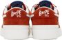 BAPE Red & Blue Mad Sta #1 Sneakers - Thumbnail 2