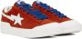 BAPE Red & Blue Mad Sta #1 Sneakers - Thumbnail 4