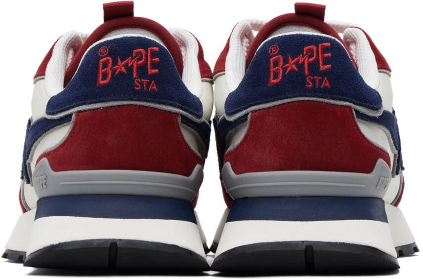 BAPE Red & Navy Road STA Express Sneakers