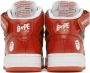BAPE Red Sta #2 M1 Mid Sneakers - Thumbnail 2