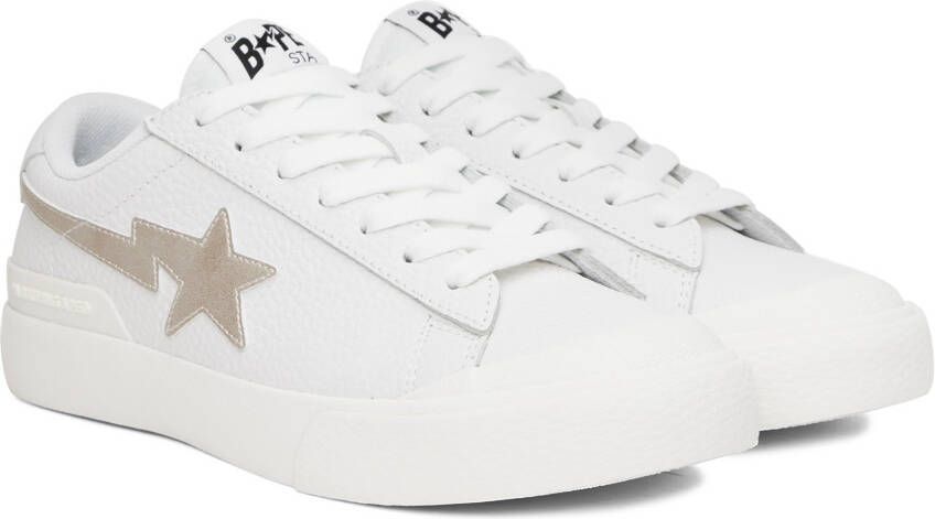 BAPE White Mad Sta #1 Sneakers