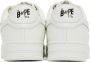 BAPE White Sta #9 Sneakers - Thumbnail 2