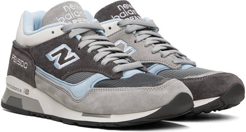 BEAMS PLUS Gray & Blue Paperboy & New Balance Edition 1500 Sneakers