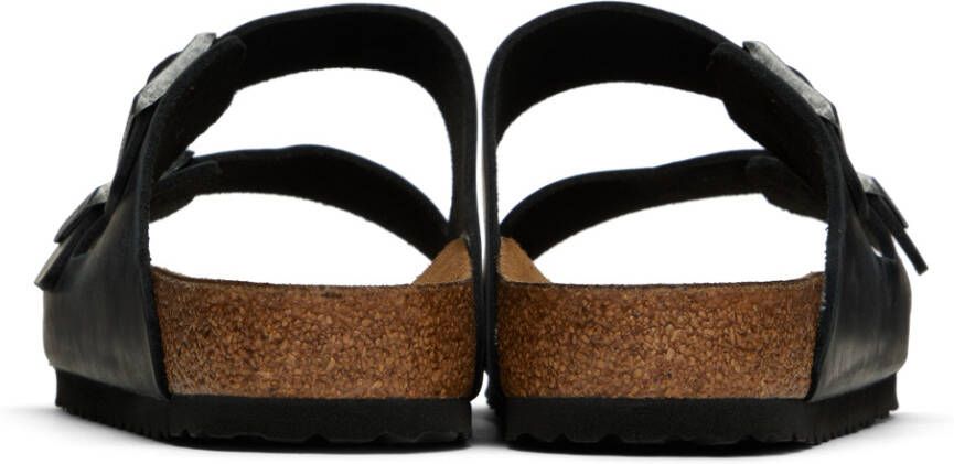 Birkenstock Black Regular Arizona Soft Footbed Sandals