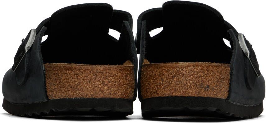 Birkenstock Black Boston Loafers