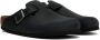 Birkenstock Black Oiled Leather Boston Loafers - Thumbnail 3
