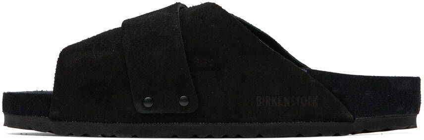 Birkenstock Black Regular Kyoto Sandals