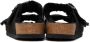 Birkenstock Black Regular Shearling Arizona Sandals - Thumbnail 2