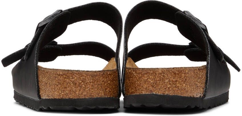 Birkenstock Black Soft Footbed Arizona Sandals