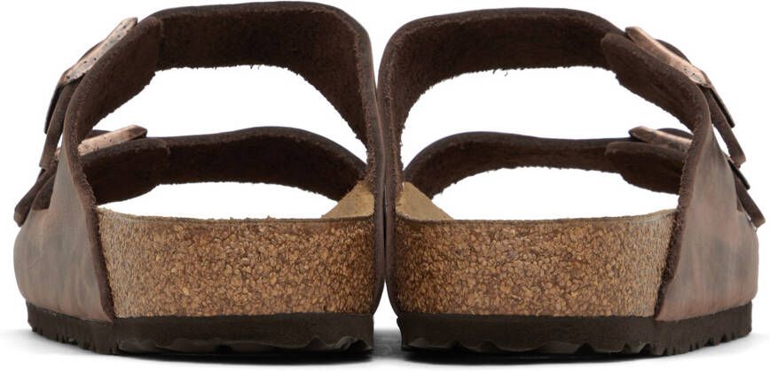 Birkenstock Brown Regular Arizona Soft Footbed Sandals