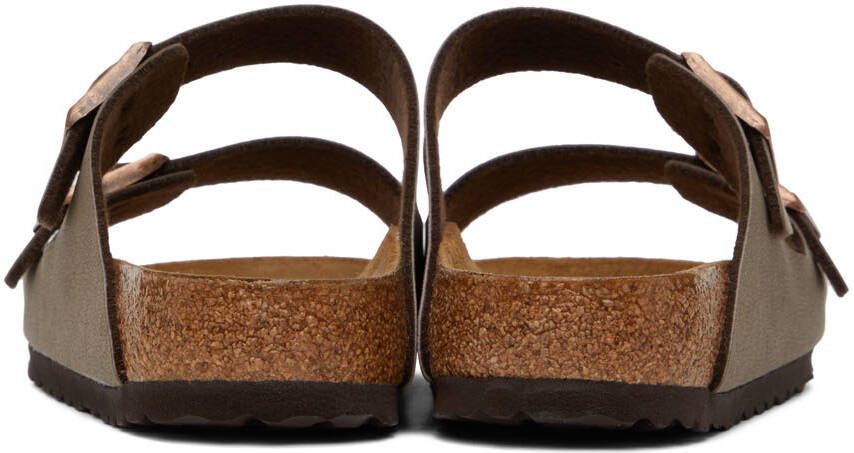 Birkenstock Brown Birkibuc Arizona Sandals