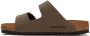 Birkenstock Brown Birkibuc Arizona Sandals - Thumbnail 3