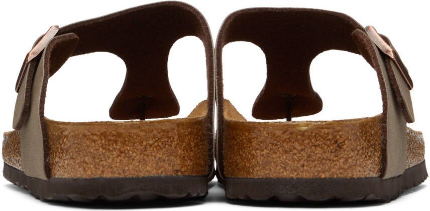 Birkenstock Brown Regular Gizeh Sandals