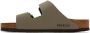 Birkenstock Taupe Regular Arizona Sandals - Thumbnail 3