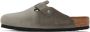 Birkenstock Gray Boston Soft Footbed Loafers - Thumbnail 3