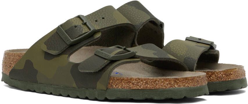 Birkenstock Khaki Narrow Arizona Sandals