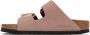 Birkenstock Pink Narrow Arizona Sandals - Thumbnail 3
