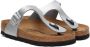 Birkenstock Silver Regular Gizeh Sandals - Thumbnail 4