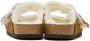 Birkenstock Brown Regular Shearling Arizona Sandals - Thumbnail 2