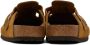 Birkenstock Tan Boston Soft Footbed Loafers - Thumbnail 2