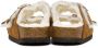 Birkenstock Tan Narrow Shearling Arizona Sandals - Thumbnail 2