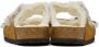 Birkenstock Tan Regular Shearling Arizona Sandals - Thumbnail 2