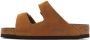 Birkenstock Tan Regular Arizona Soft Footbed Sandals - Thumbnail 3