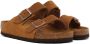 Birkenstock Tan Regular Arizona Soft Footbed Sandals - Thumbnail 4