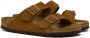 Birkenstock Tan Regular Arizona Soft Footbed Sandals - Thumbnail 9