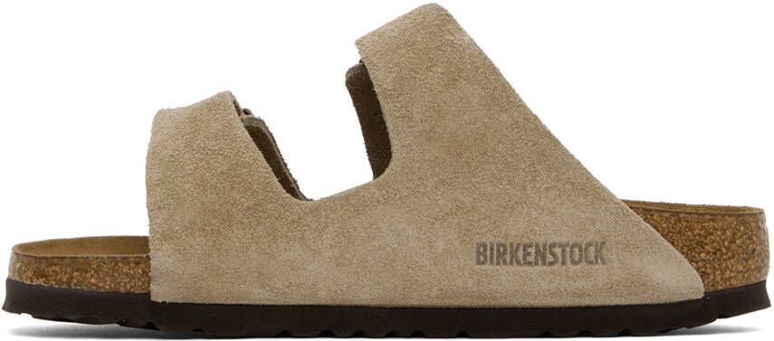 Birkenstock Taupe Narrow Arizona Sandals