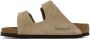 Birkenstock Taupe Narrow Arizona Sandals - Thumbnail 3