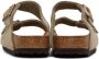 Birkenstock Taupe Regular Suede Soft Footbed Arizona Sandals - Thumbnail 2