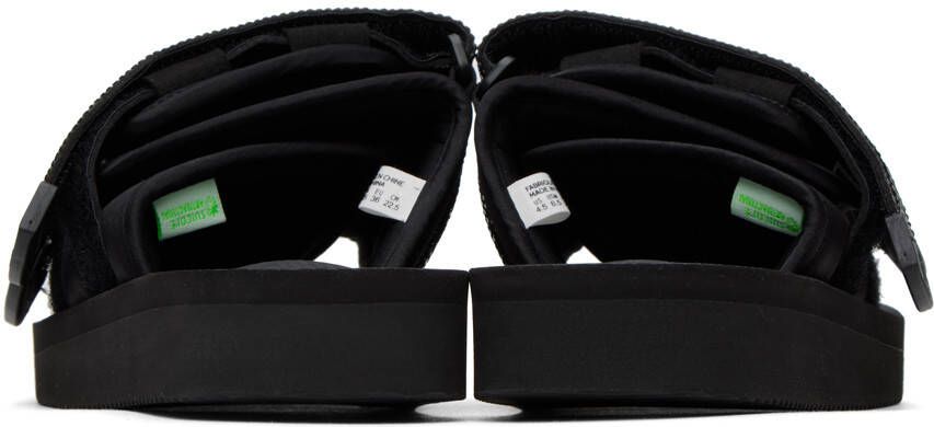 Blumarine Black Suicoke Edition Moto Sandals
