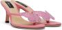 Blumarine Pink Butterfly Thong Sandals - Thumbnail 4