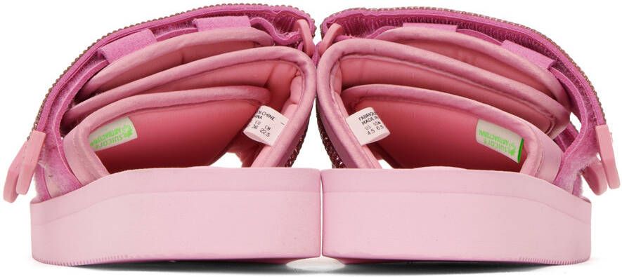 Blumarine Pink Suicoke Edition MOTO-Cab Sandals