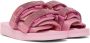 Blumarine Pink Suicoke Edition MOTO-Cab Sandals - Thumbnail 4