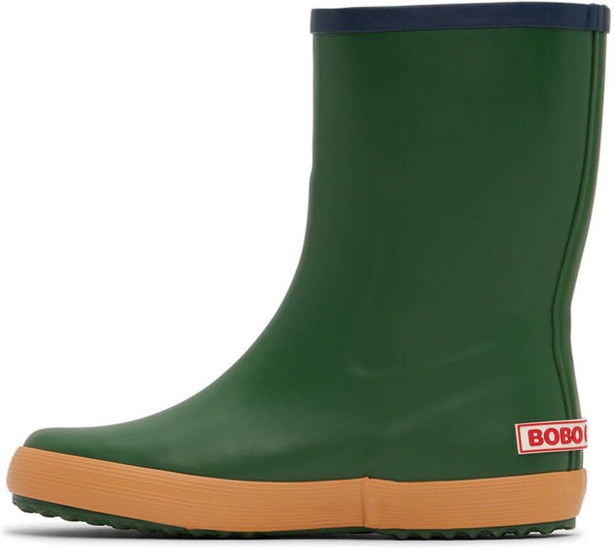 Bobo Choses Kids Green Mr O'Clock Rainboots