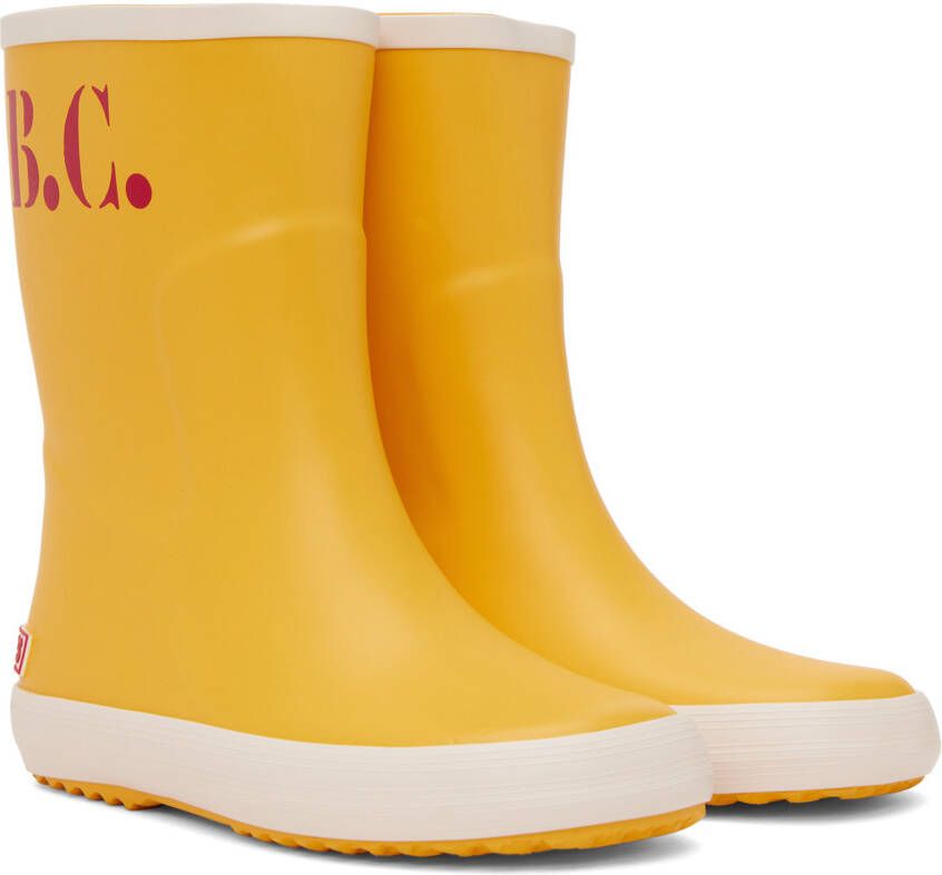 Bobo Choses Kids Yellow B.C. Rain Boots