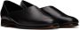Bode Black Leather House Loafers - Thumbnail 11
