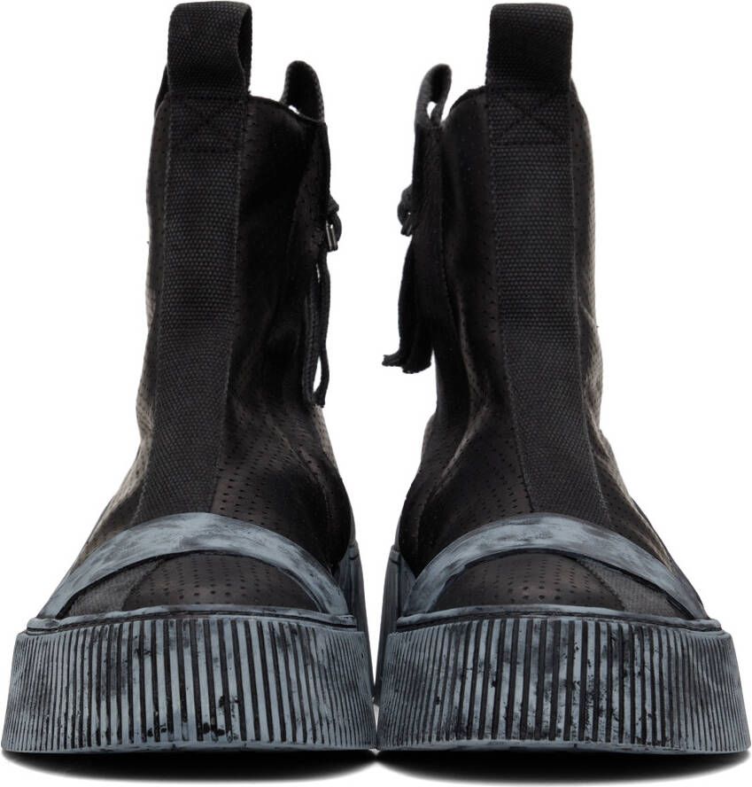Boris Bidjan Saberi Black Bamba 3.1 High Top Sneakers