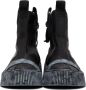 Boris Bidjan Saberi Black Bamba 3.1 High Top Sneakers - Thumbnail 2